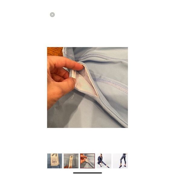 NWT new balance for j crew fitted capris style g1692 size XL - Picture 3 of 7